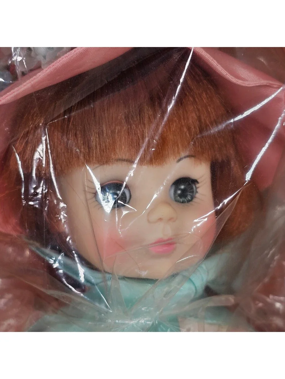 Madame Alexander Lucinda Doll 1535 Vintage Pink Dress Umbrella 1985 NIB Receipt